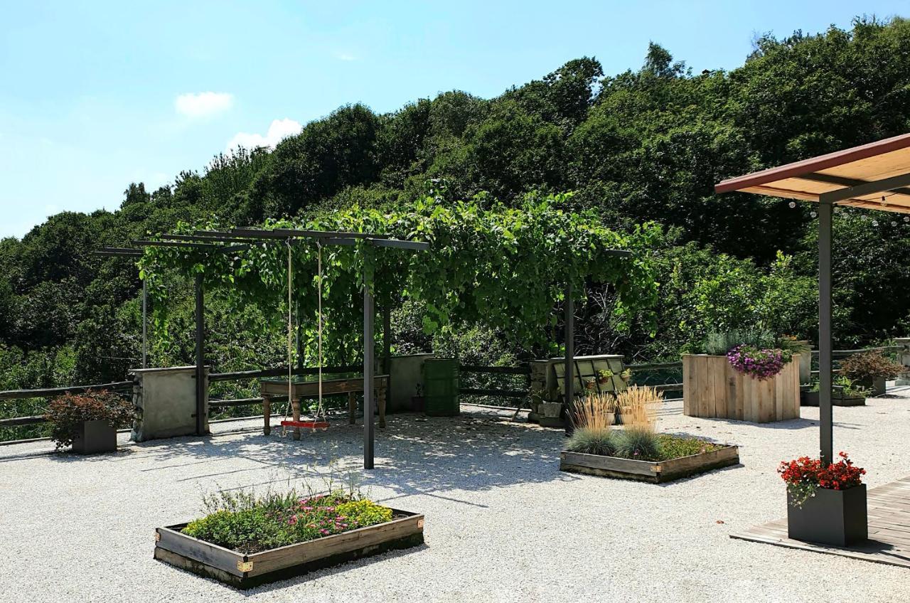 Verderame: Natura E Relax Apartment Almenno San Bartolomeo Bagian luar foto